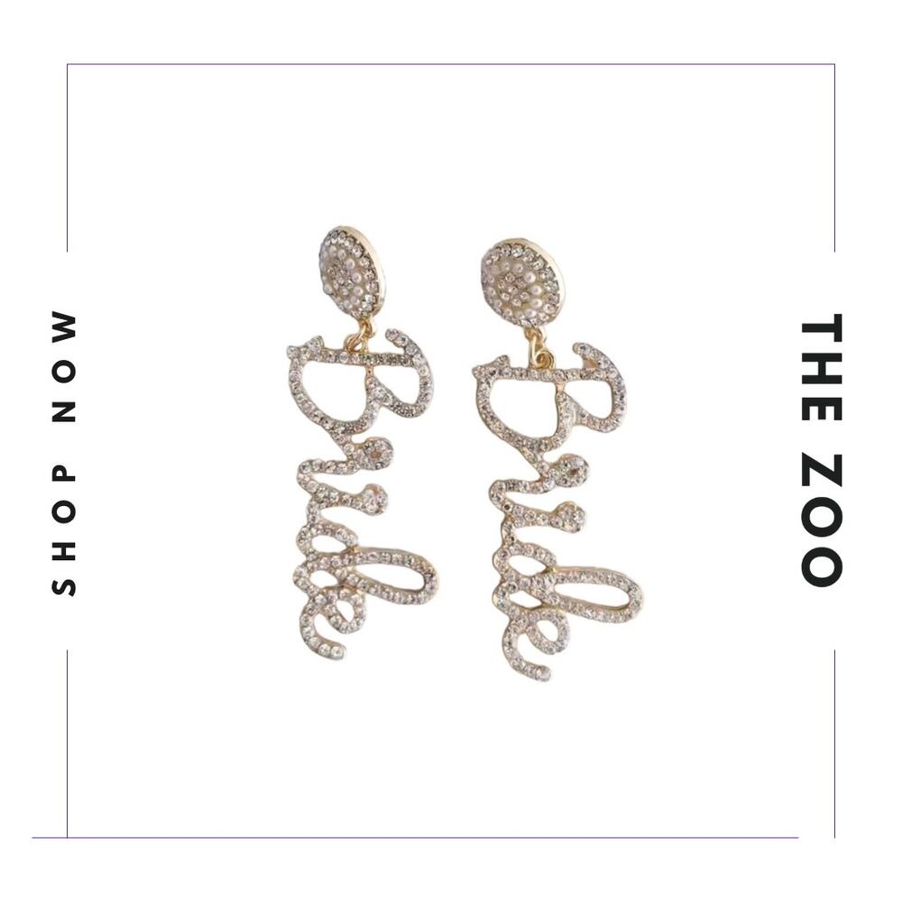 BRIDE Earrings -‎ Rhinestones